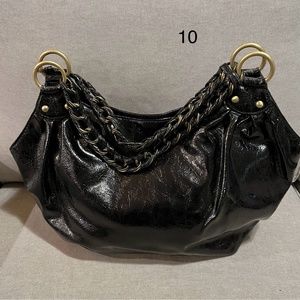 Gianni Bini hobo bag, black faux leather NWOT
